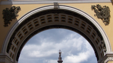 Łuk triumfalny – Petersburg, Rosja