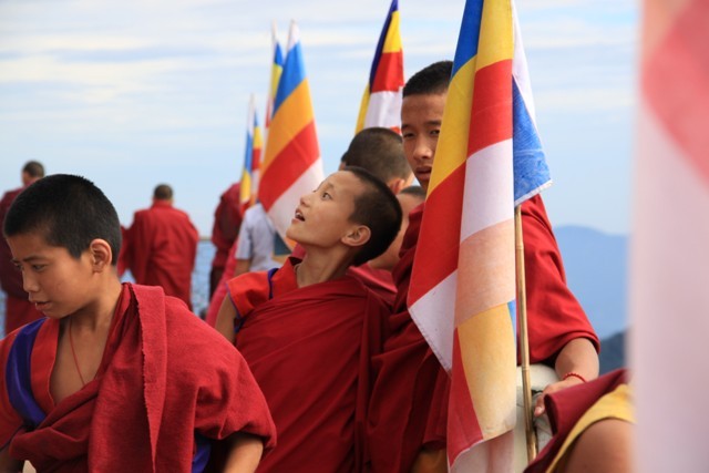 Namchi, okolice posągu guru Padmasambhavy