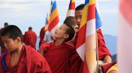 Namchi, okolice posągu guru Padmasambhavy – Sikkim, Indie