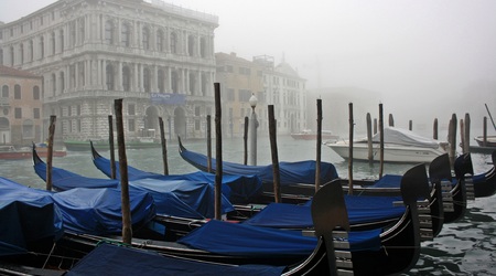 Gondole przy Canal Grande – Wenecja, Włochy