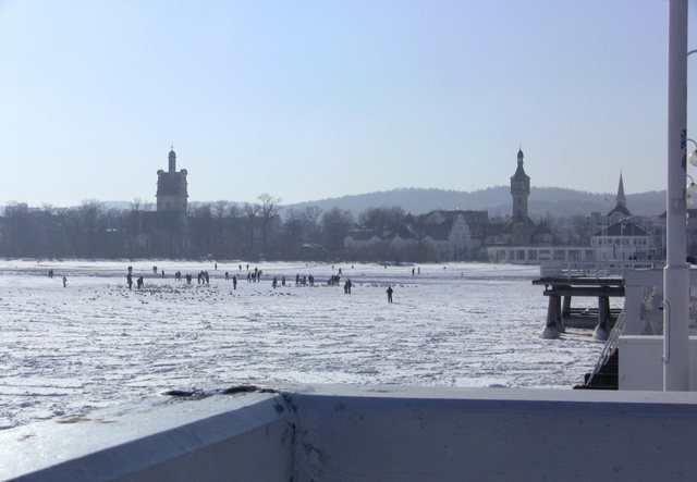 Sopot - super zima - 24 luty  2011