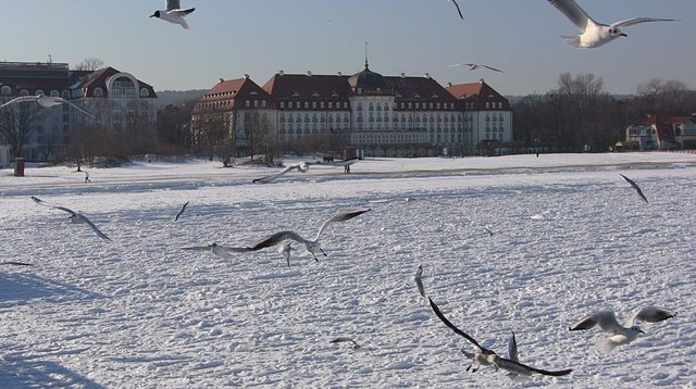 Sopot - super zima - 24 luty  2011