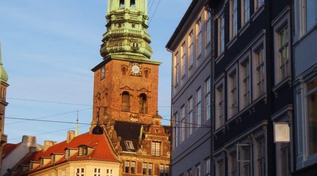 Kopenhaga w zachodzącym słońcu – Dania