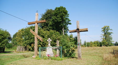 przydrożne krzyże – Trześcianka, Polska