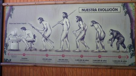 W zoo znalezlismy ciekawe spojrzenie na ewolucje czlowieka – Valparaíso, Chile