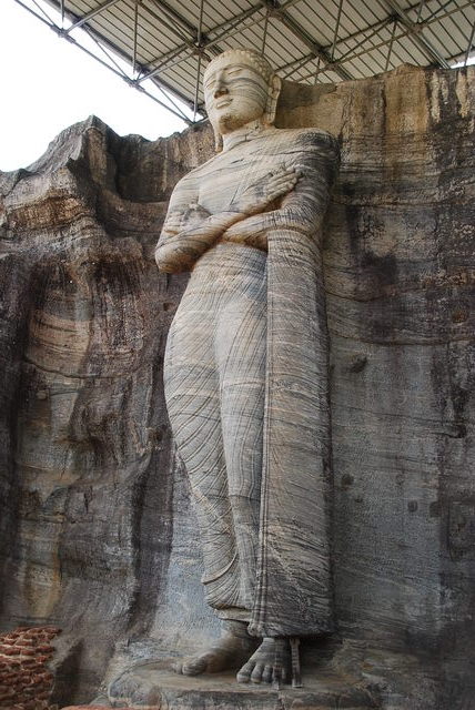 Budda stojący – Polonnaruwa, Sri Lanka