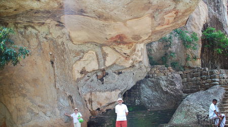 wędrówka na szczyt – Sigiriya, Sri Lanka