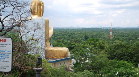 złoty Budda – Dambulla, Sri Lanka