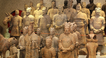 Armia Terakotowa – Xian, Chiny