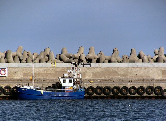 Władysławowo -marzec 2011 - Port Rybacki