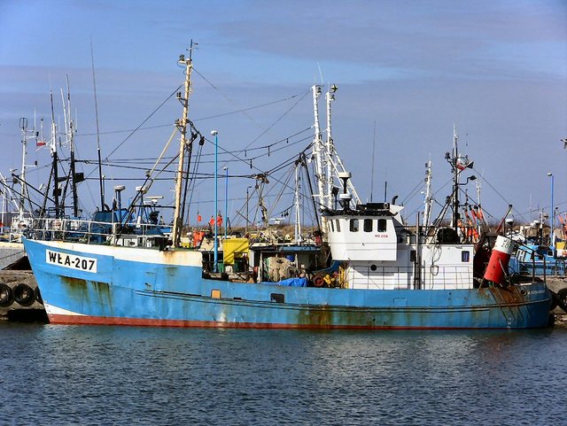 Władysławowo -marzec 2011 - Port Rybacki