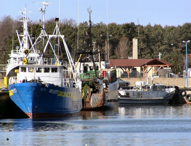 Władysławowo -marzec 2011 - Port Rybacki