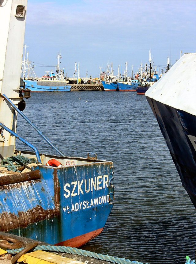 Władysławowo -marzec 2011 - Port Rybacki
