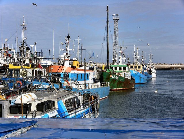 Władysławowo -marzec 2011 - Port Rybacki
