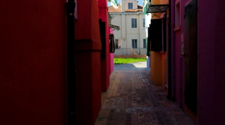 Burano - kolorowa wyspa koło Wenecji – Włochy