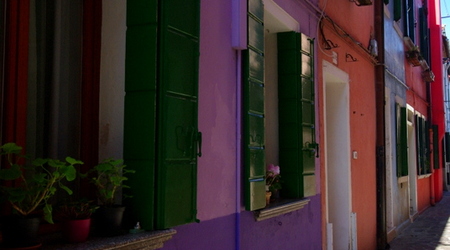Burano - kolorowa wyspa koło Wenecji – Włochy