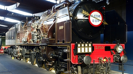 Miluza Muzeum Kolejowe Złota Strzała – Mulhouse, Francja