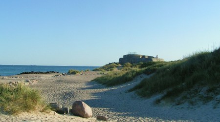 bunkier na przylądku Grenen – Skagen, Dania