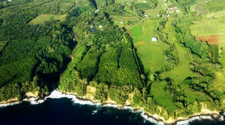 Big Island z samolotu – Hilo, Stany Zjednoczone Ameryki