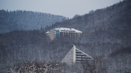piramidy - sanatoria i hotel Belweder – Ustroń, Polska
