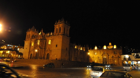 Cusco nocą – Peru