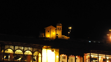 Cusco nocą – Peru