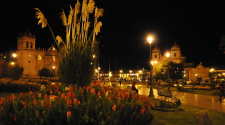 Cusco nocą – Peru