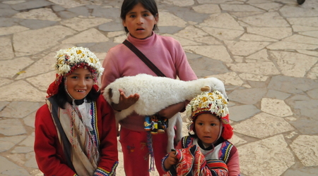 Mieszkanki Pisacu – Cusco, Peru