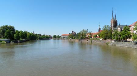 Wrocław, "płynie sobie Odra" – Polska