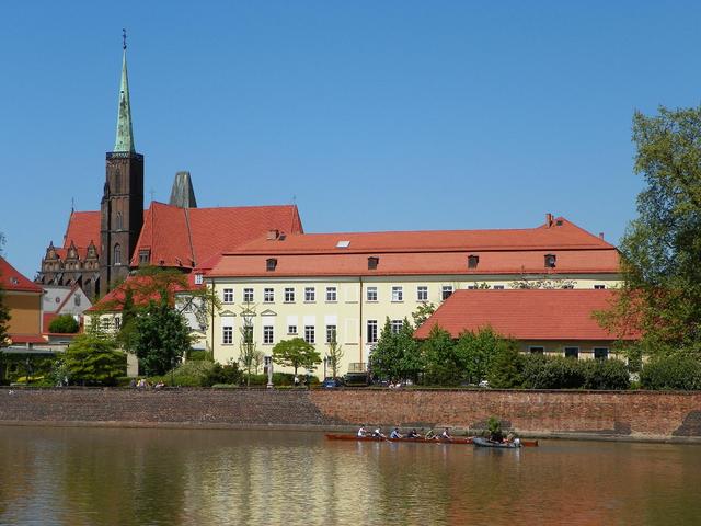 Wrocław, "leniwi" wioślarze