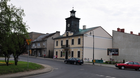 ratusz- klasycystyczny 1841 rok – Sierpc, Polska