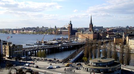 Widok z Katarinahissen – Sztokholm, Szwecja