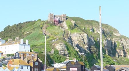 kolejka na klif – Hastings, Wielka Brytania