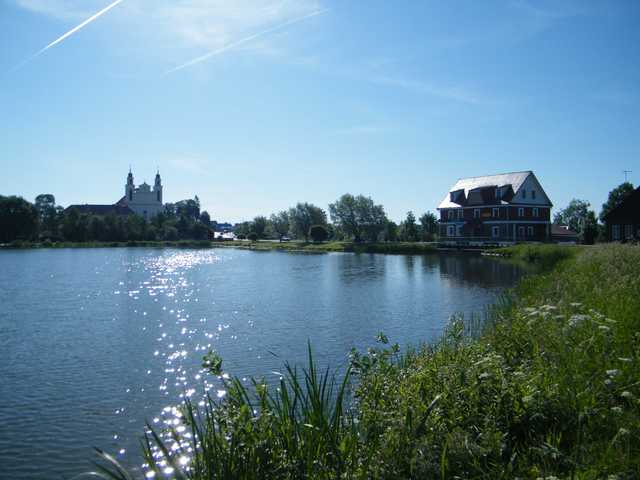 Млын водны і касцел
