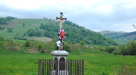 krzyże przydrożne – Výrava, Słowacja