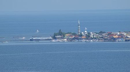 krajobrazy - meczet – Lotnisko, Indonezja
