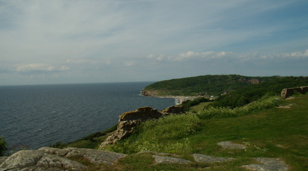 Widoki z wyspy – Bornholm, Dania