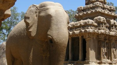 rzeźby – Mahabalipuram, Indie