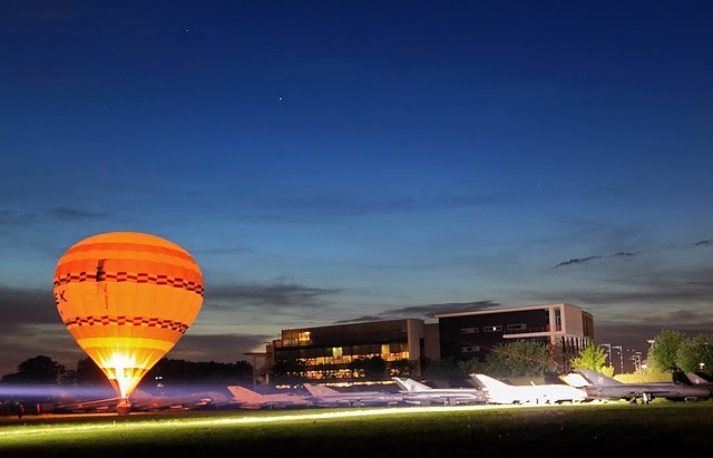 Balon w muzeum.