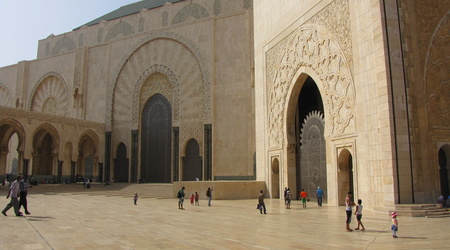 casablanka - meczet – Maroko