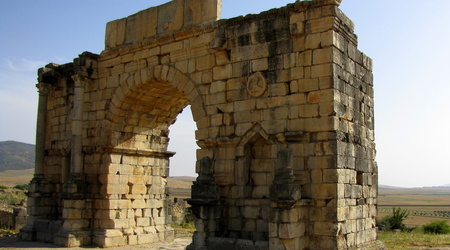 volubis - łuk karakali – Maroko