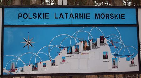 Plan polskich latarni morskich – Czołpino, Polska