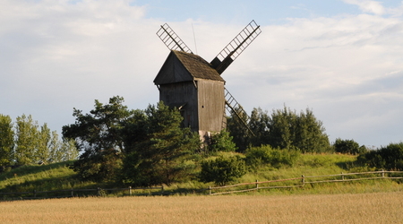 wiatraki koźlaki – Moraczewo, Polska