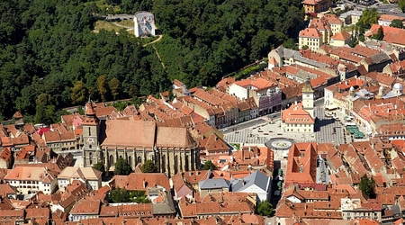 Brasov widok na starówkę – Rumunia