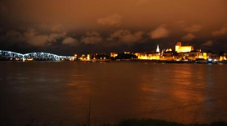 Panorama nocna8 – Toruń, Polska