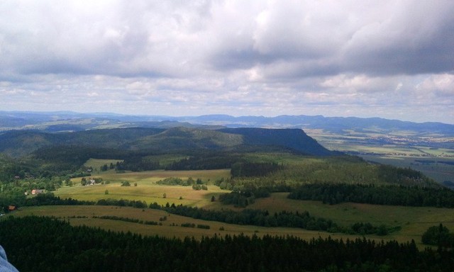 Widok na czeską stronę