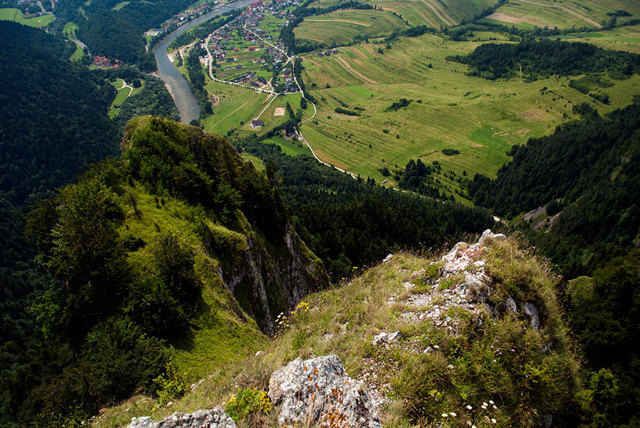 Pieniny - widok z Trzech koron