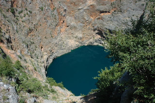 Jezioro Czerwone w Imotskach