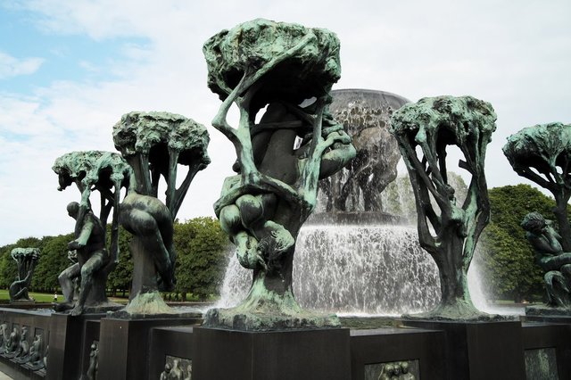 park Vigelanda - Oslo, Norwegia