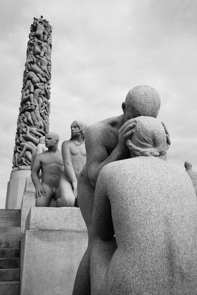 park Vigelanda - Oslo, Norwegia